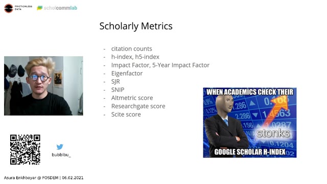 "Metrics in context" — FOSDEM 2021 — slide 7
