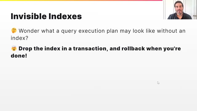 "Some SQL tricks of an application DBA" — FOSDEM 2021 — slide 62