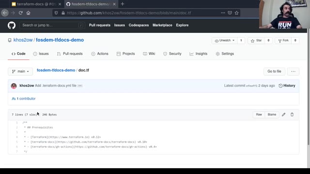"Automate IaC documentations with terraform-docs" — FOSDEM 2021 — slide 13