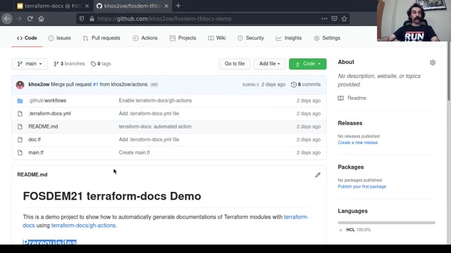 "Automate IaC documentations with terraform-docs" — FOSDEM 2021 — slide 15