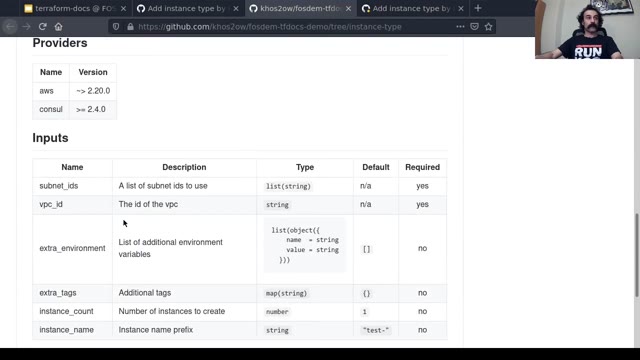 "Automate IaC documentations with terraform-docs" — FOSDEM 2021 — slide 21