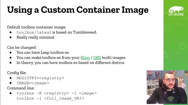 "By the power of toolbox!" — FOSDEM 2021 — slide 13
