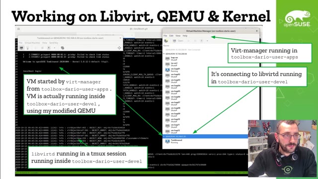 "By the power of toolbox!" — FOSDEM 2021 — slide 30