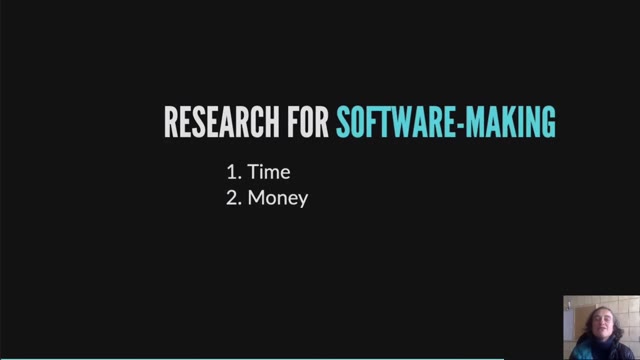 "Why are we scared of user research?" — FOSDEM 2021 — slide 32