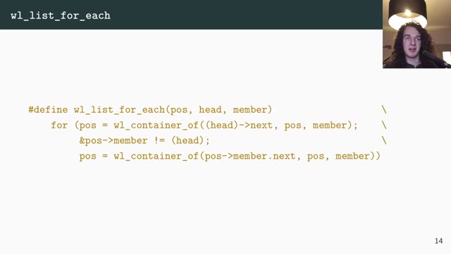 "Zig: the perfect language for a Wayland compositor?" — FOSDEM 2021 — slide 21