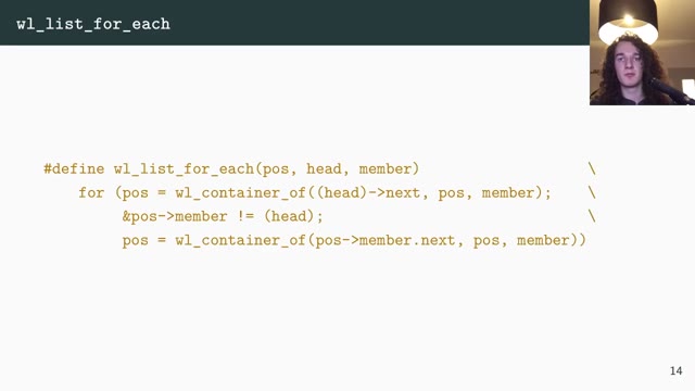 "Zig: the perfect language for a Wayland compositor?" — FOSDEM 2021 — slide 25