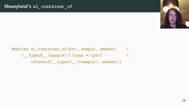 "Zig: the perfect language for a Wayland compositor?" — FOSDEM 2021 — slide 33