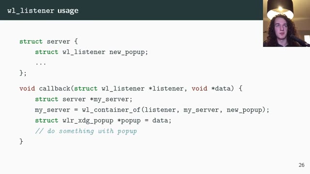 "Zig: the perfect language for a Wayland compositor?" — FOSDEM 2021 — slide 44