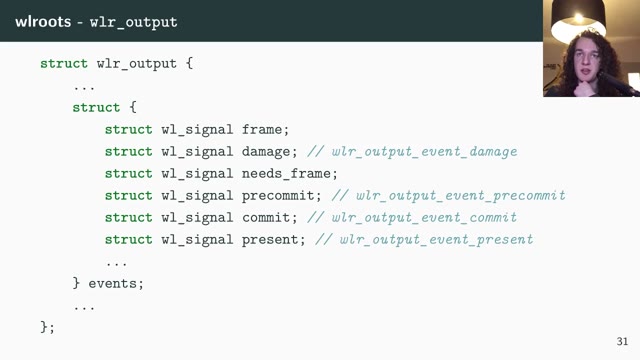 "Zig: the perfect language for a Wayland compositor?" — FOSDEM 2021 — slide 57