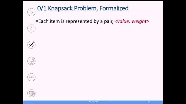 MIT 6.0002 Lecture 1 — "Introduction and Optimization Problems" — slide 8